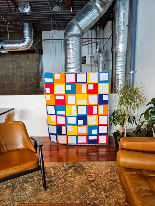 Pivot Quilt Pattern - WHOLESALE bundle of 5 Printed Booklets 20230222_152738 Pattern Gingerberry Quilts