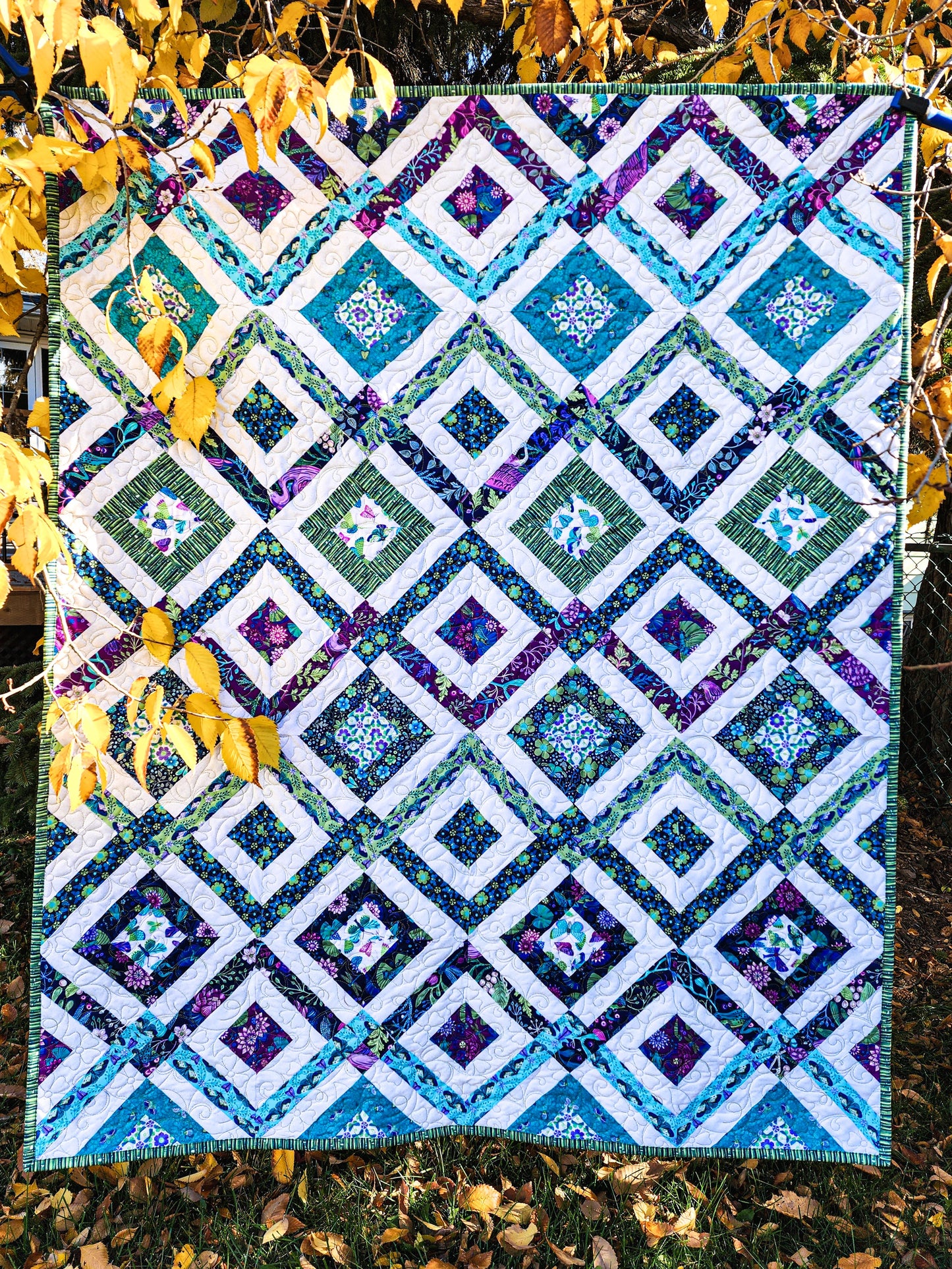 Entangled Quilt, Modern Quilt