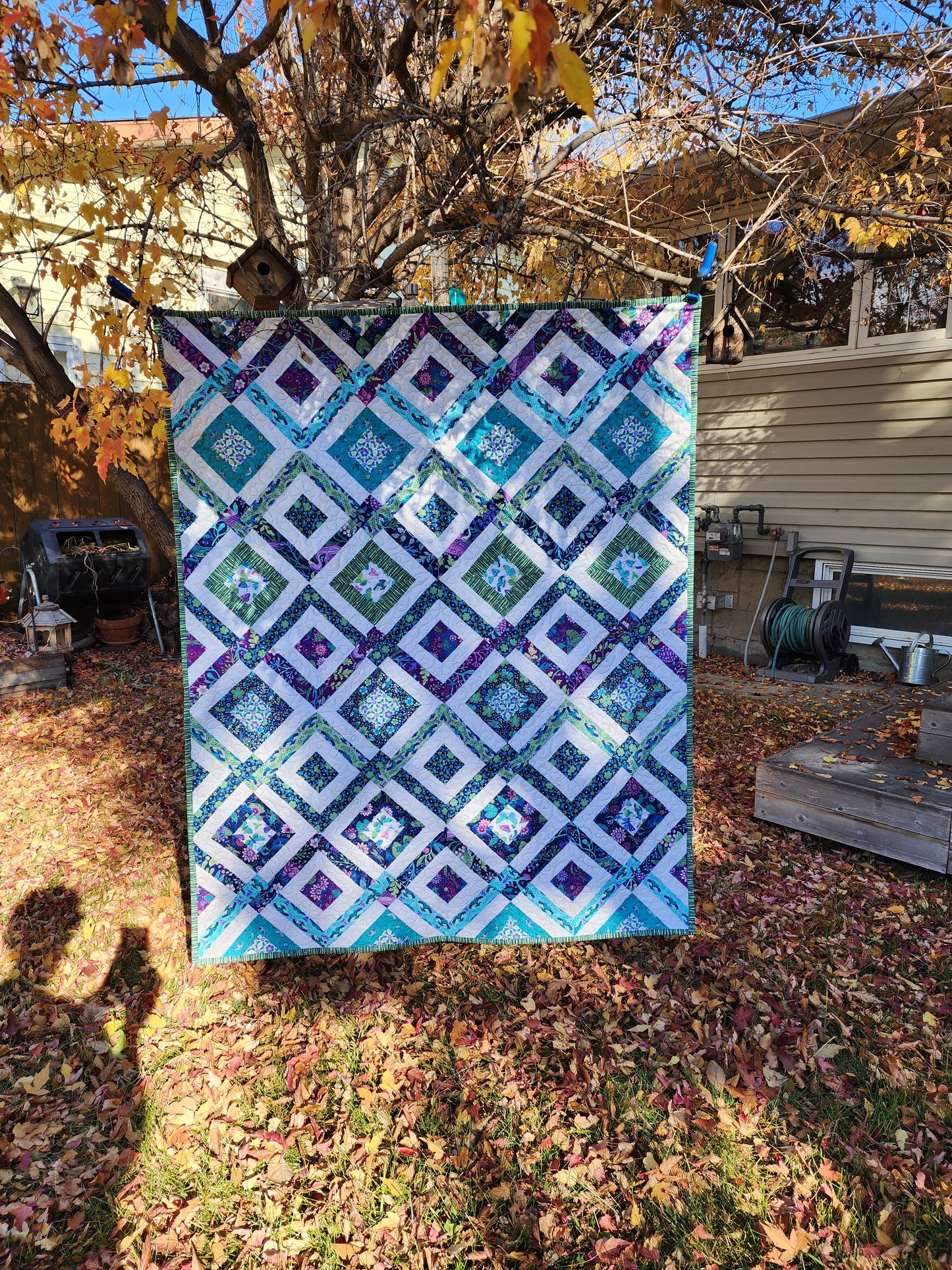 Entangled Quilt, Modern Quilt