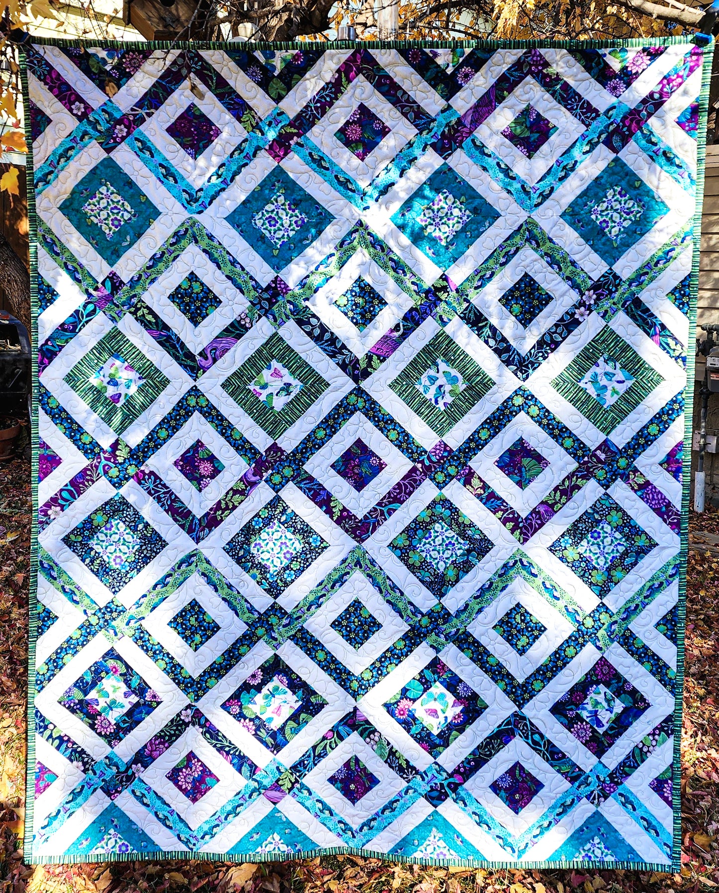 Entangled Quilt, Modern Quilt