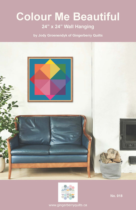 Colour Me Beautiful Wall Hanging Pattern PDF ColourMeBeautifulFinal_2__Page_1 Wall Hanging Gingerberry Quilts