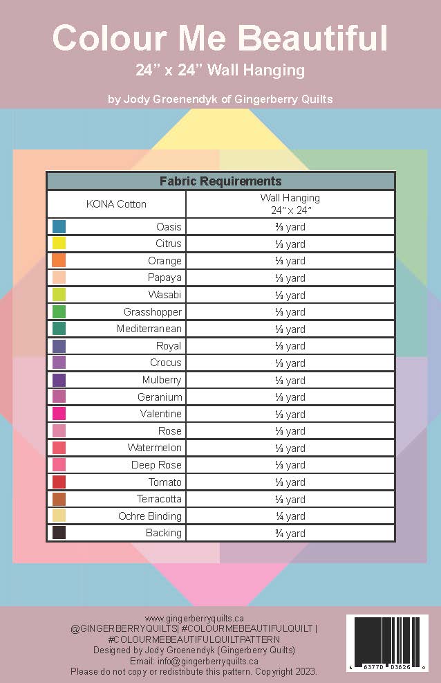 Colour Me Beautiful Wall Hanging Pattern PDF ColourMeBeautifulFinal_2__Page_8 Wall Hanging Gingerberry Quilts