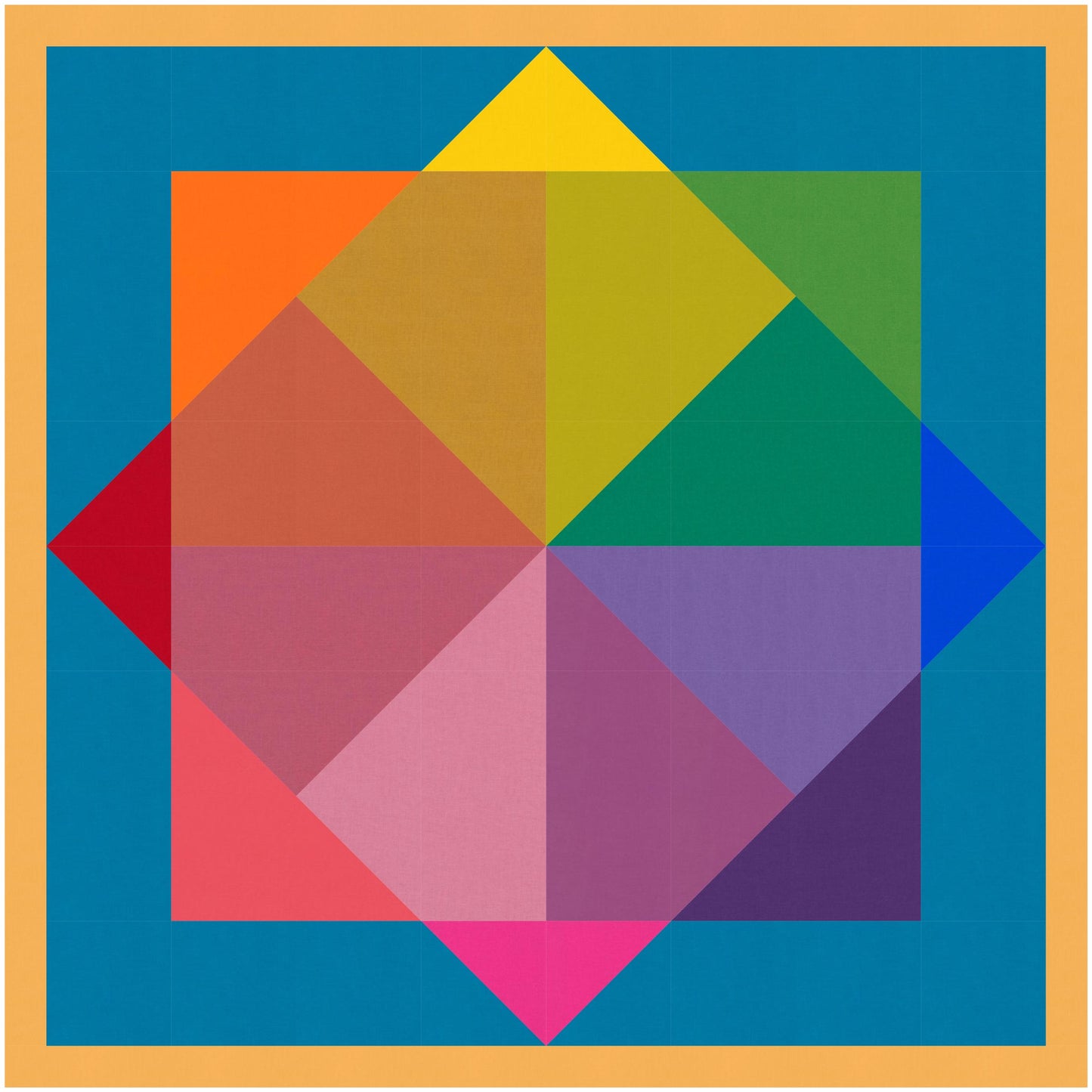 Colour Me Beautiful Wall Hanging Pattern PDF Colourmebeautiful Wall Hanging Gingerberry Quilts