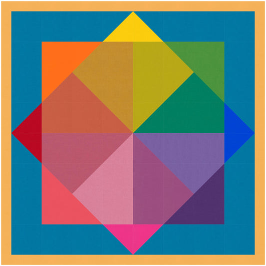 Colour Me Beautiful Wall Hanging Pattern PDF Colourmebeautiful Wall Hanging Gingerberry Quilts