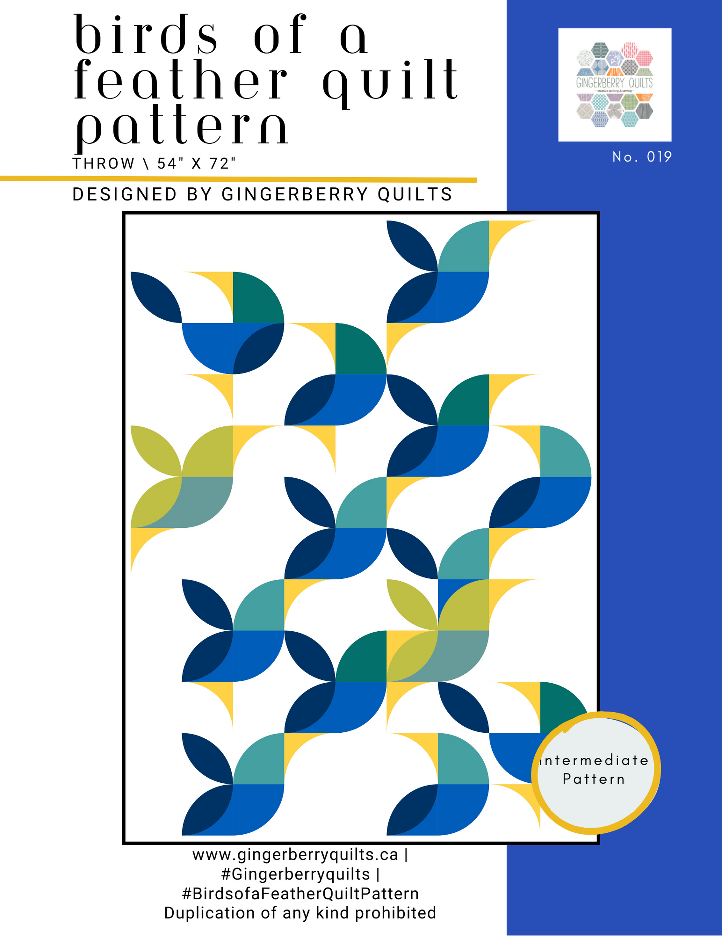 Birds of a Feather Quilt Pattern - PDF copy