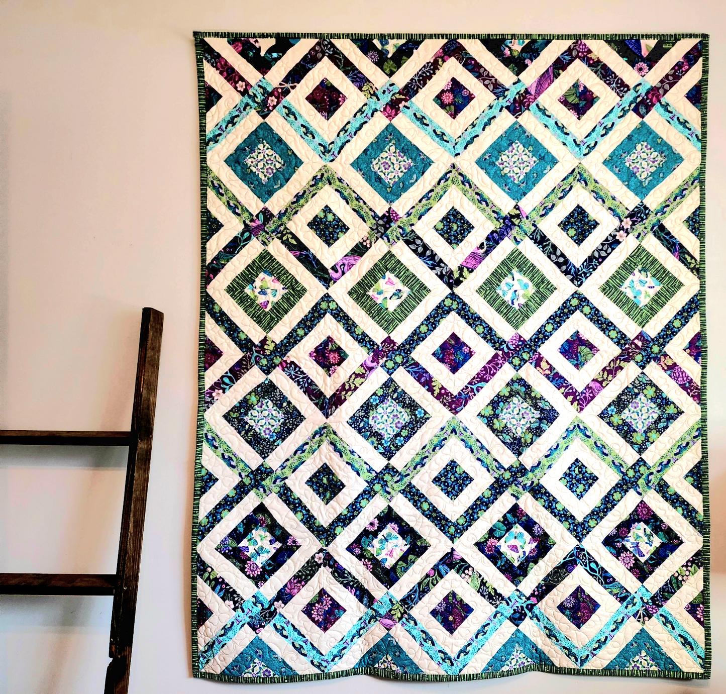 Entangled Quilt, Modern Quilt