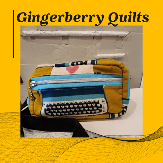 Small Fanny pack, sling or waist bag Untitled_5_1 bag Gingerberry Quilts