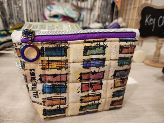 Washable Travel Cosmetic Bag - Durable Makeup Pouch