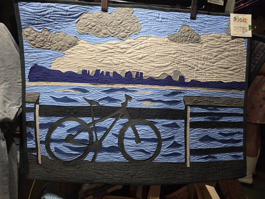 Just going for a bike ride, Wall Hanging