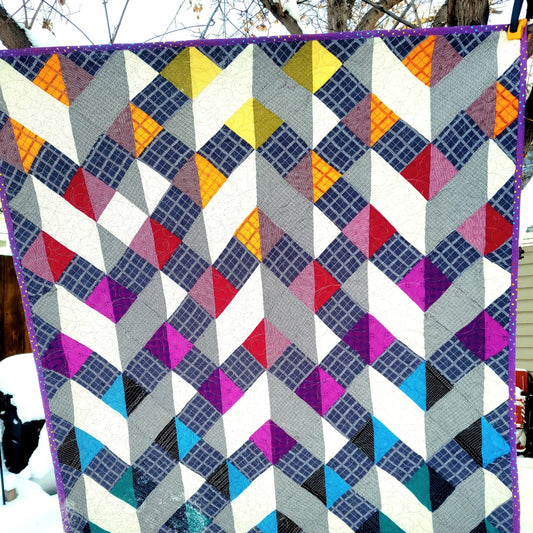 Chevron Quilt original_607660e2-3666-4fc1-9a69-6db70a58ffbd quilt Gingerberry Quilts