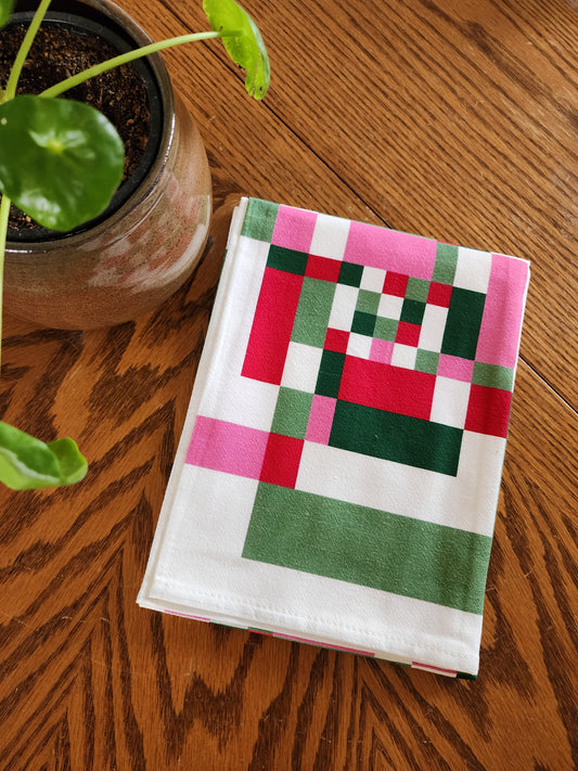 Fibonacci Tea Towel original_a174c9f7-4a37-4ba2-972a-4594b520b722 Tea Towel Gingerberry Quilts