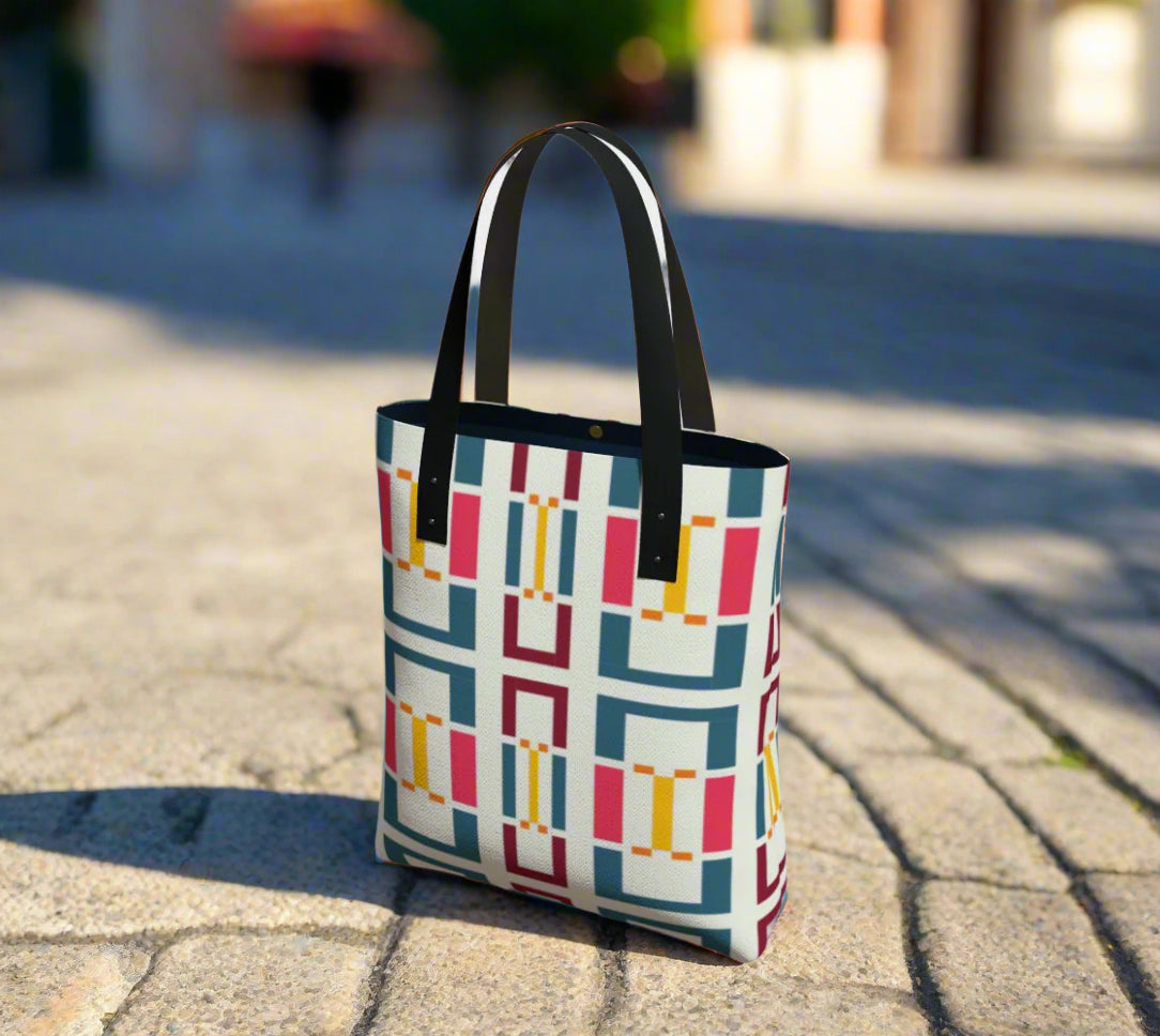 Nouveau Retro Tote Bag original_a941ef66-ef13-4881-8c87-05424259a61a Tote Bag Gingerberry Quilts