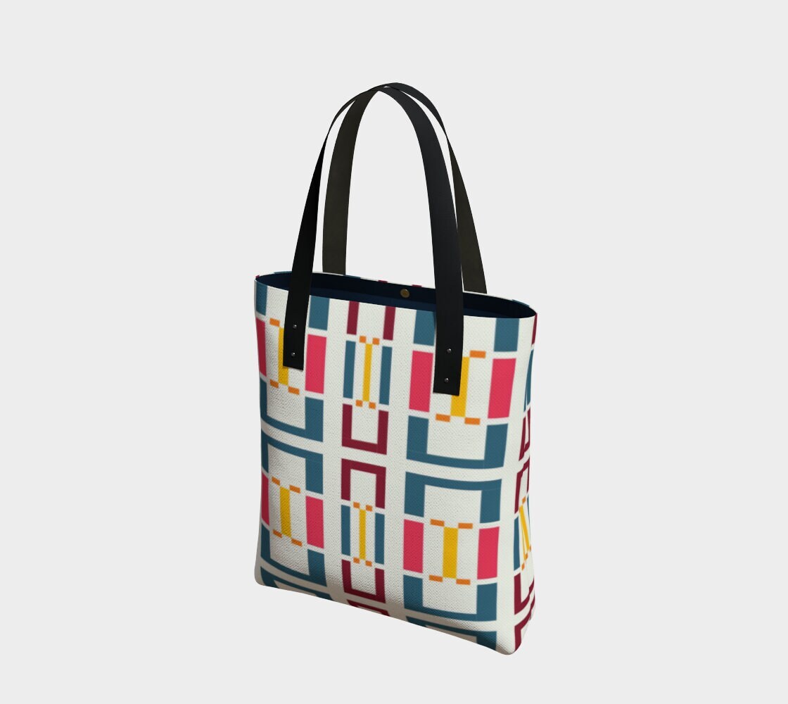 Nouveau Retro Tote Bag s333591748371890844_p125_i1_w1120 Tote Bag Gingerberry Quilts