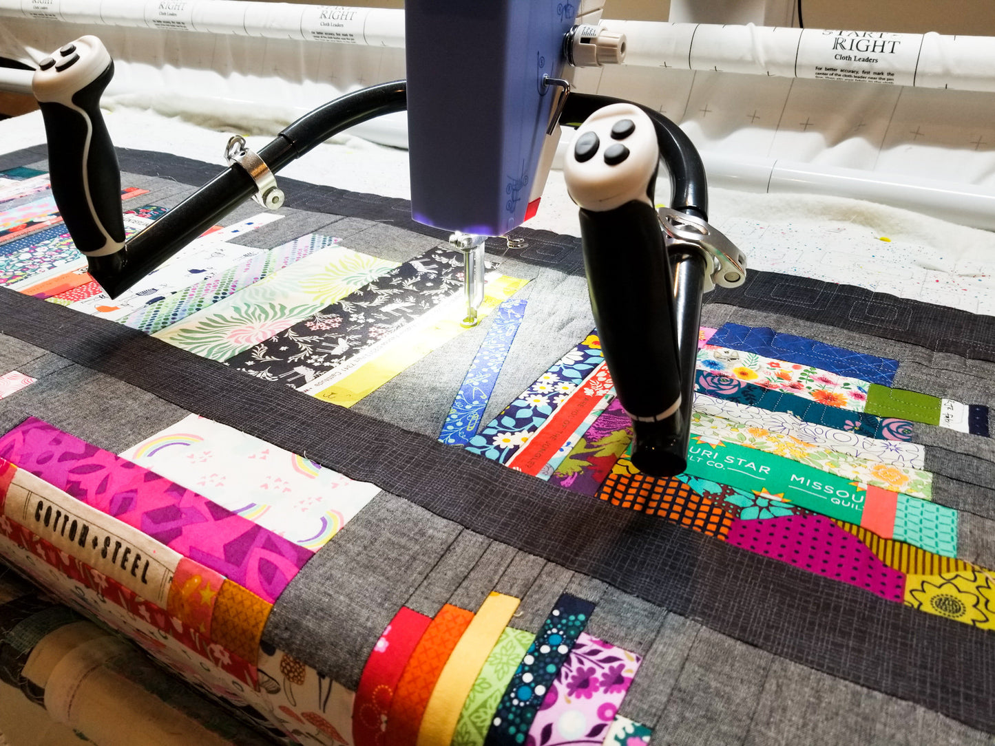 Long Arm Quilting services - 0.025/sq inch - batting and backing available