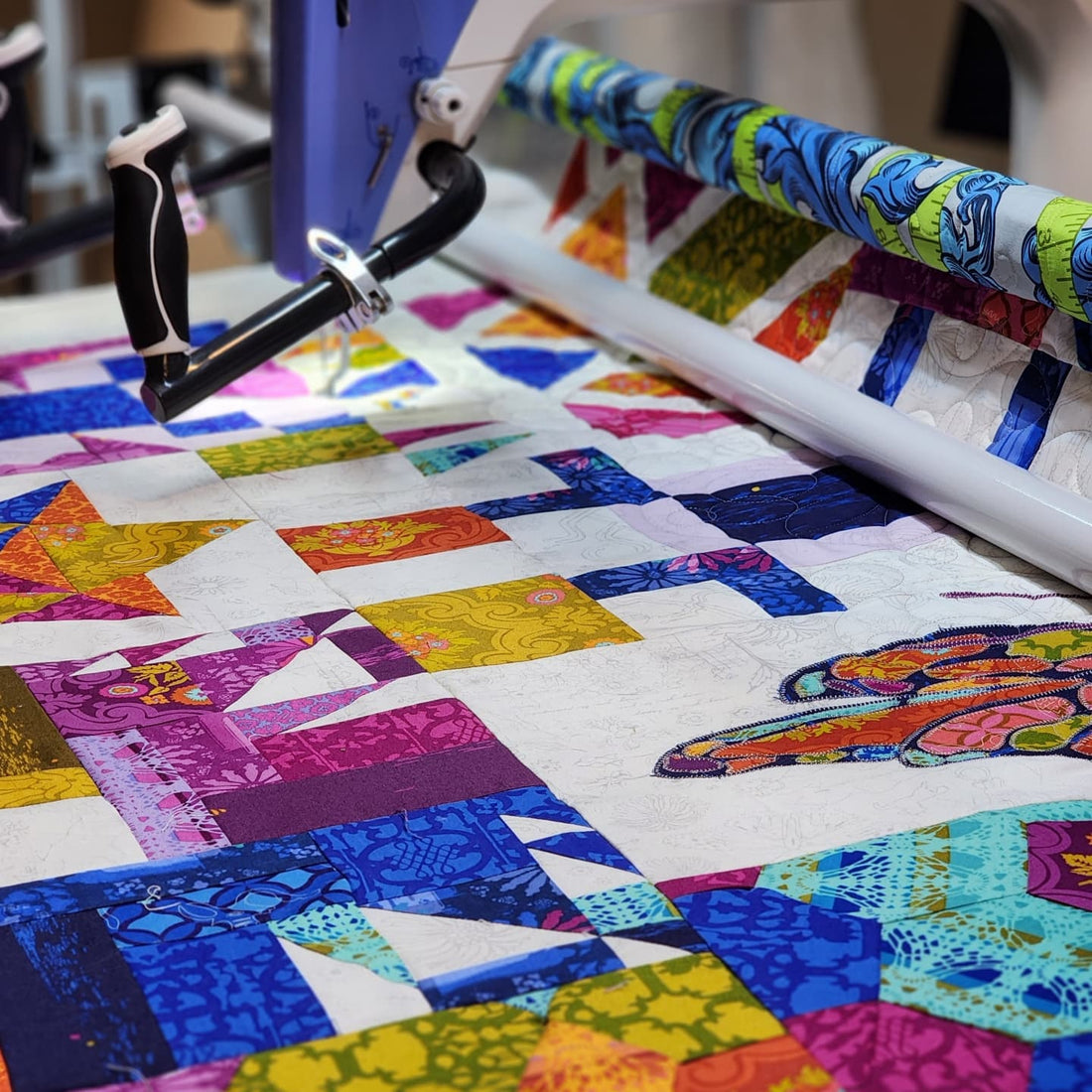 Exploring Edge-to-Edge Longarm Quilting: Choosing the Perfect Style for Your Sprout Quilt