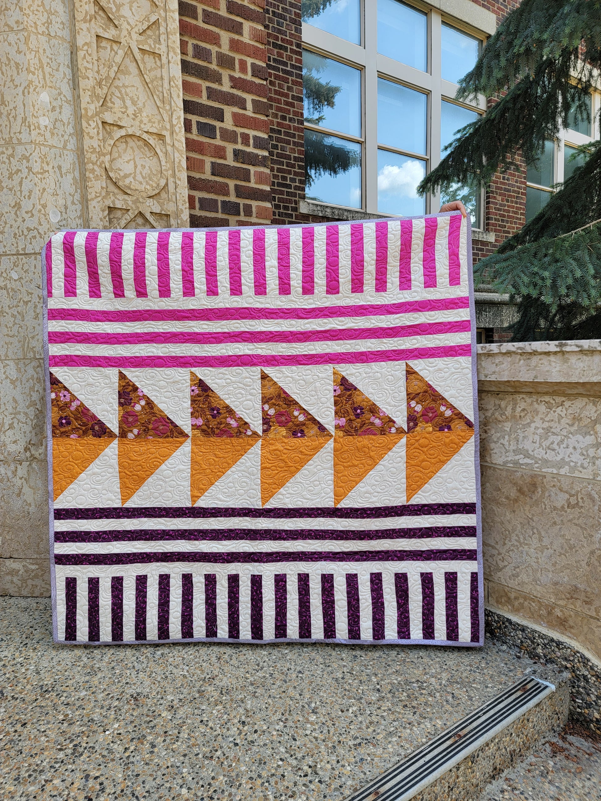 No Regerts (sp) Quilt, Modern Quilt 20220625_160654 quilt Gingerberry Quilts