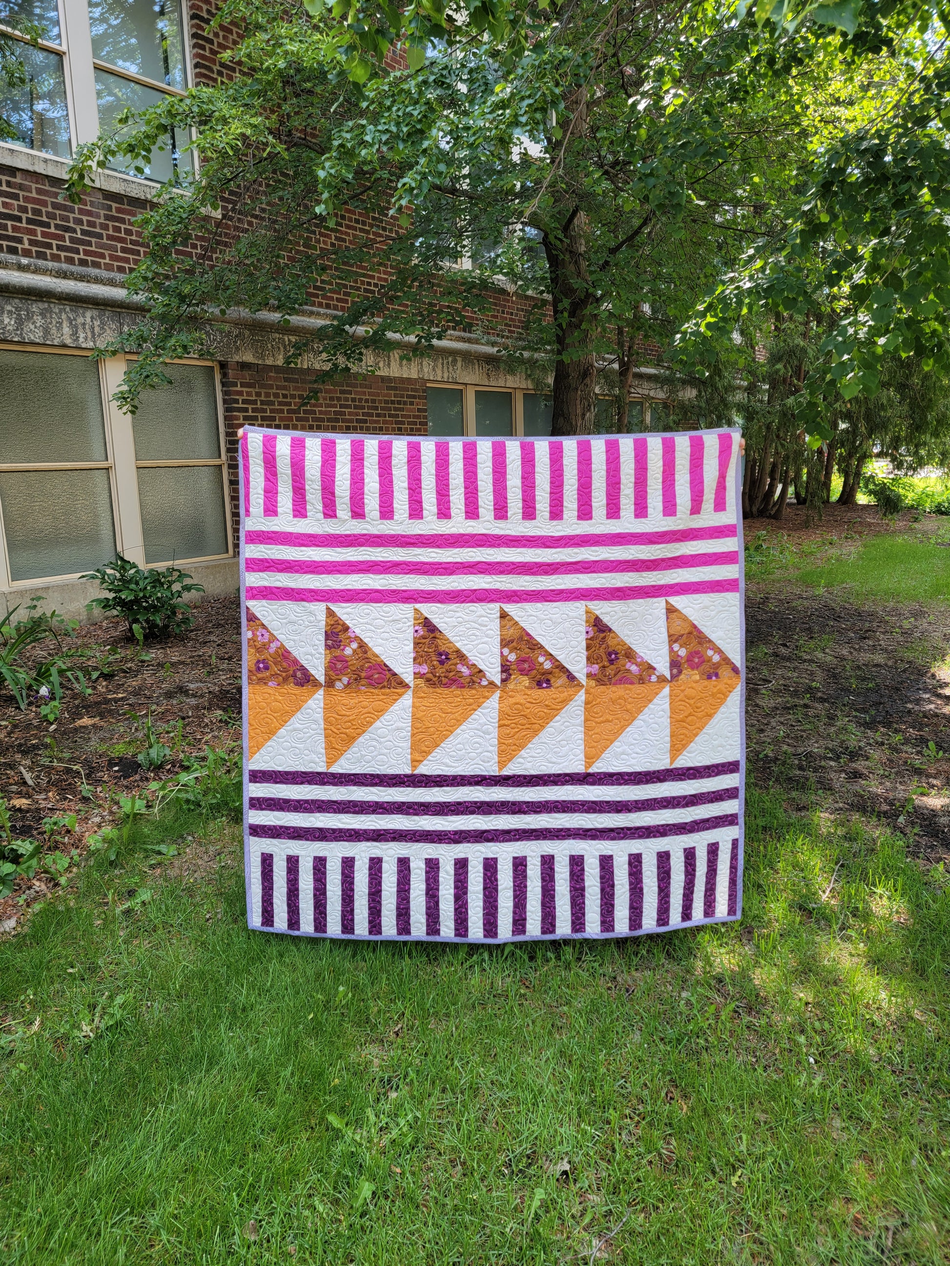 No Regerts (sp) Quilt, Modern Quilt 20220625_161042 quilt Gingerberry Quilts