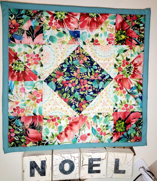 Christmas Table Centerpiece or Runner Christmas_Barn_Quilt_3 table runner Gingerberry Quilts