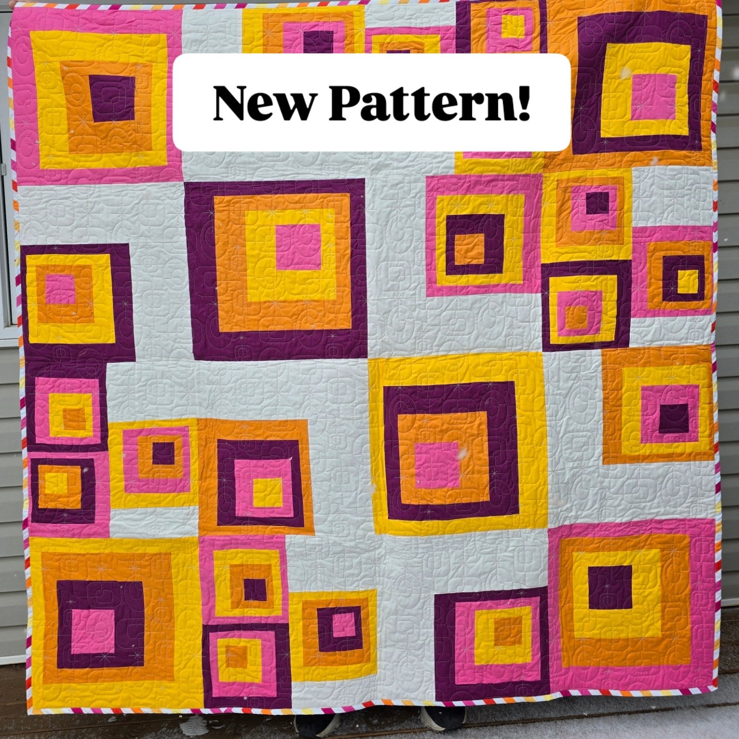 Moderne Squares Quilt