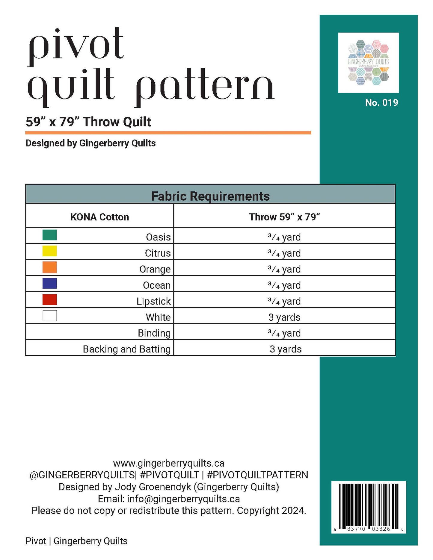 Pivot Quilt Pattern - PDF copy