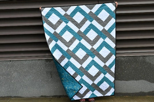 Sweater Weather Quilt Pattern, Beginner HST Design, Baby to Queen Sizes