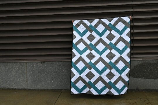 Entangled Quilt Pattern, Beginner Friendly, Baby to Queen Sizes