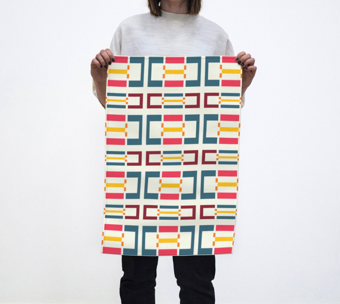 Nouveau Retro Tea Towel il_fullxfull.4608421021_nn2e Gingerberry Quilts