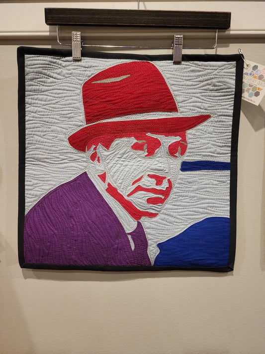 Frank Sinatra Quilted Thread Wall Art