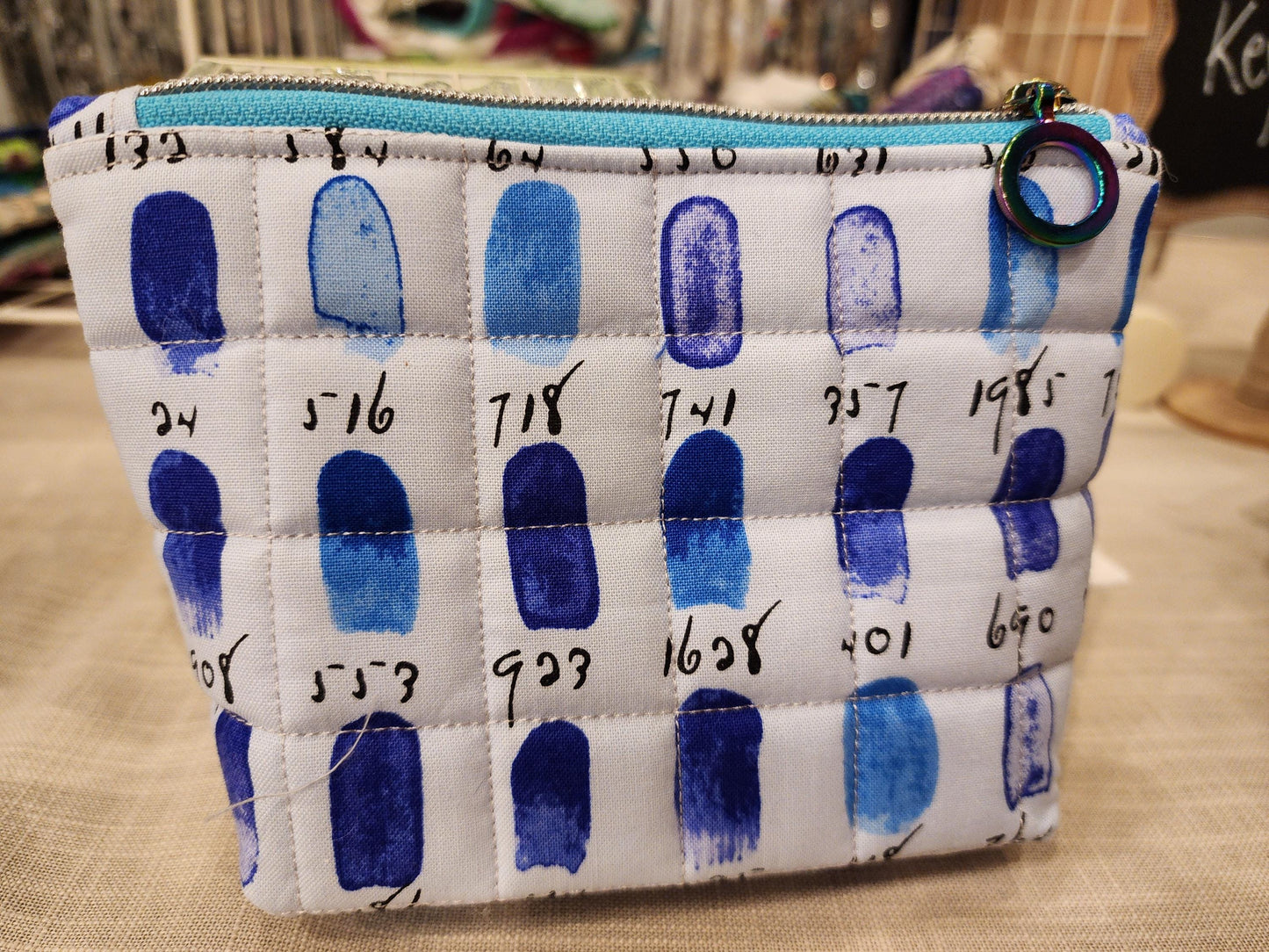 Washable Travel Cosmetic Bag - Durable Makeup Pouch