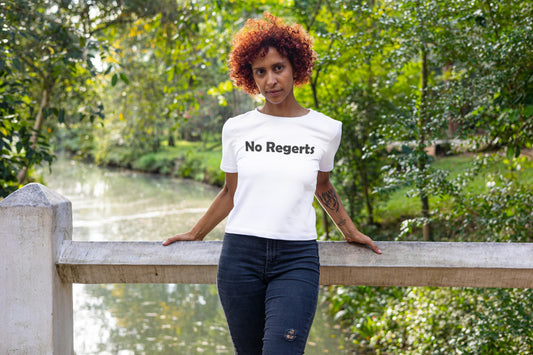 No Regerts! Sarcastic and Sassy T shirt, Funny Tshirt.