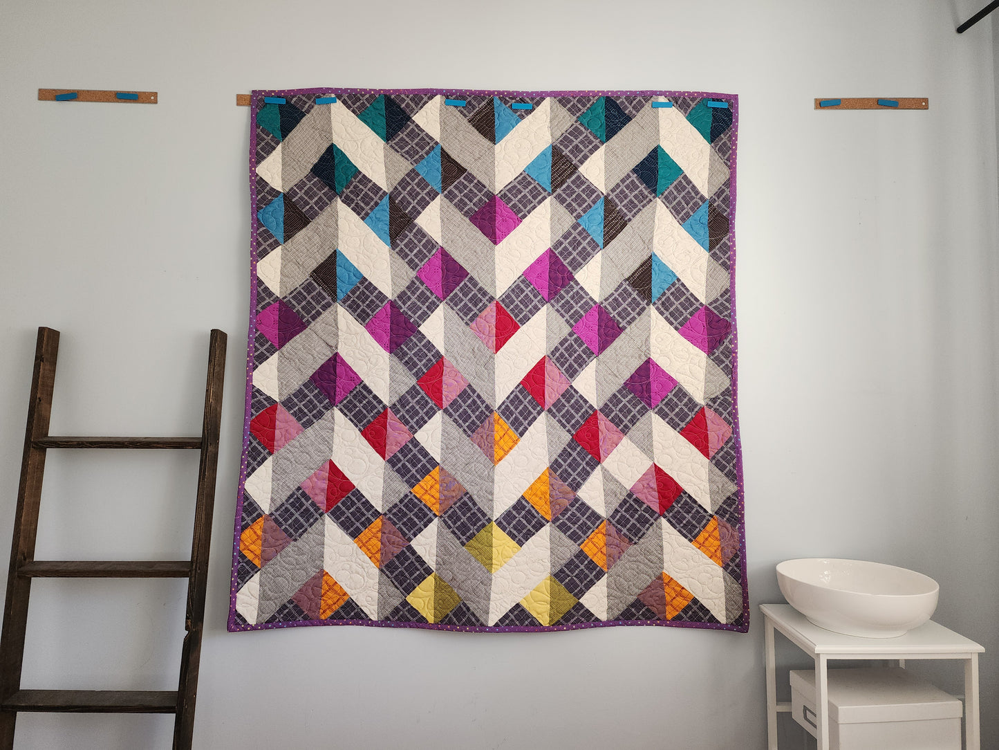 Chevron Quilt Pattern - Physical copy