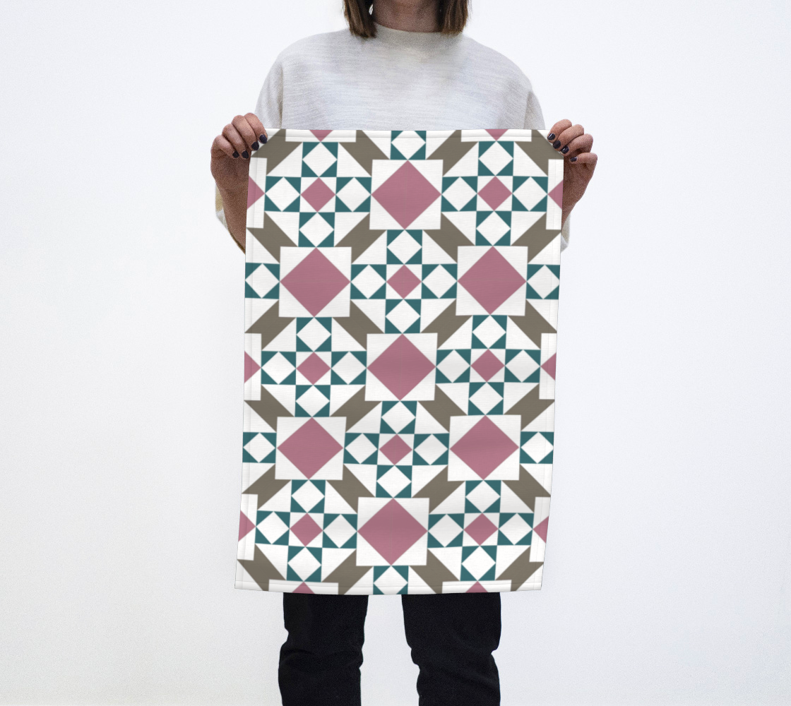 Vision two Tea Towel