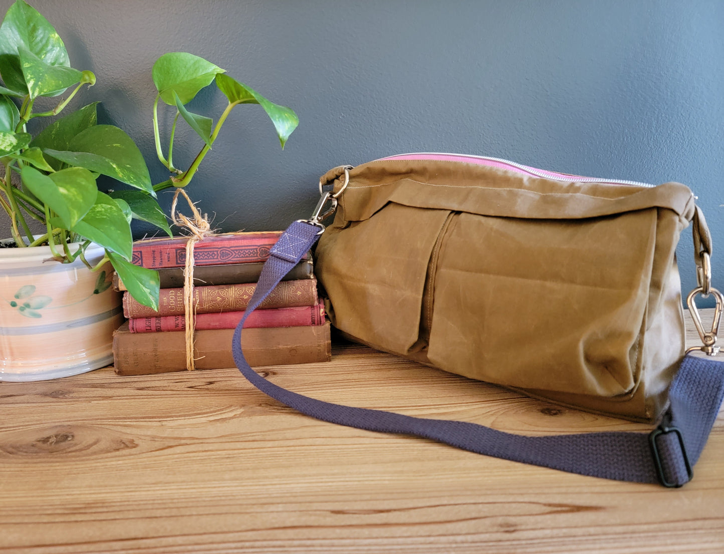 Oilskin Canvas Casual Bag